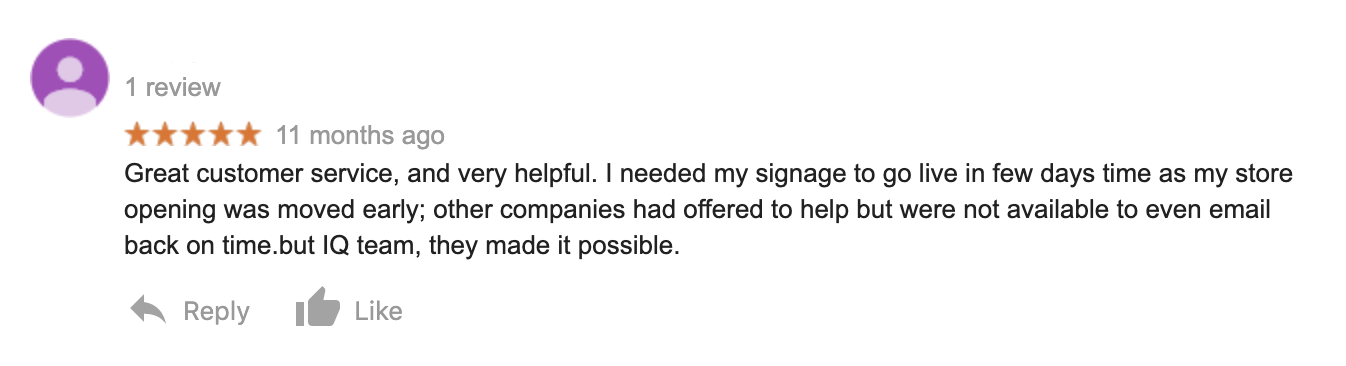 IQ Interactive Testimonial